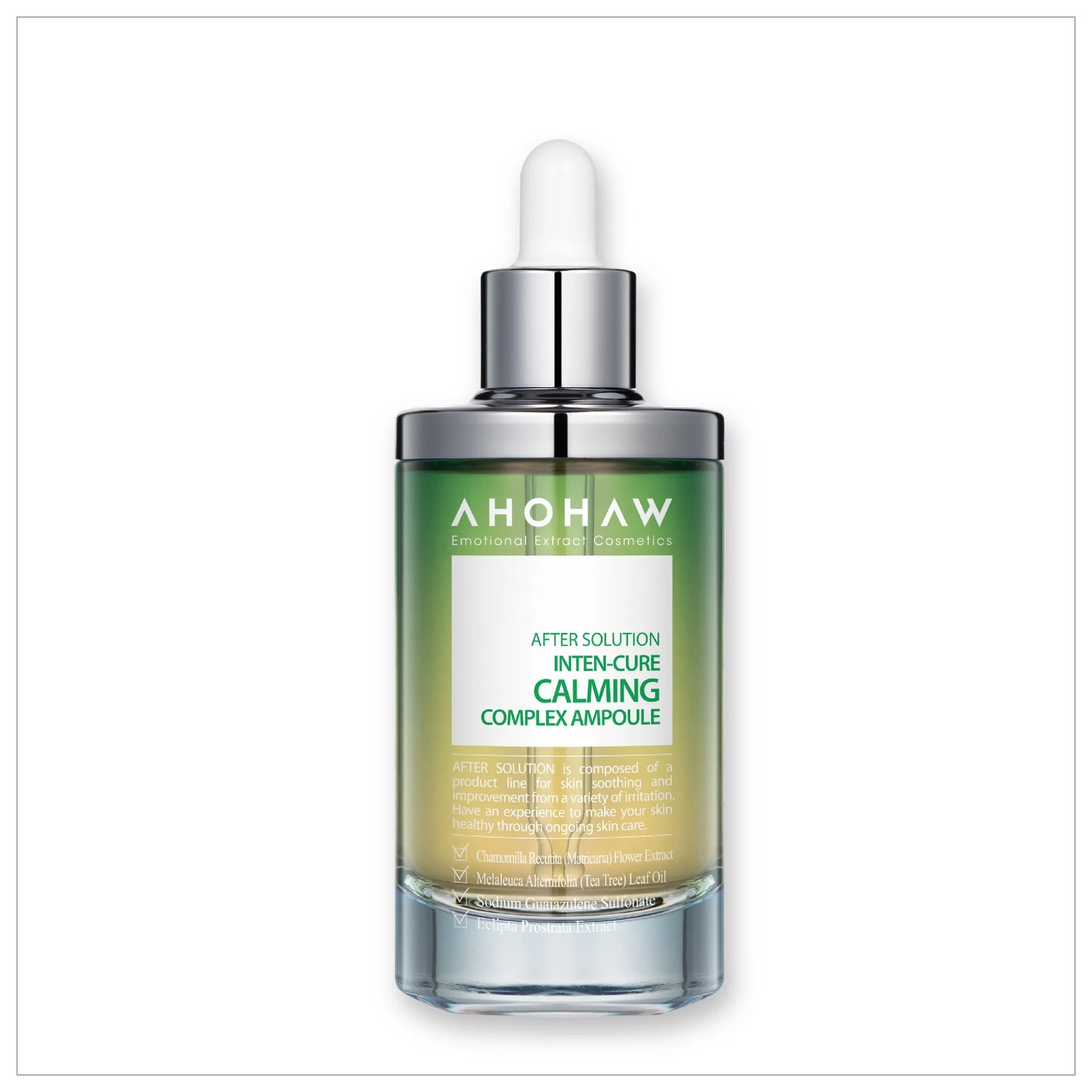 Inten Cure Calming Complex Ampoule - Tinh Chất Giảm Viêm, Cải Thiện Mụn - 150ml