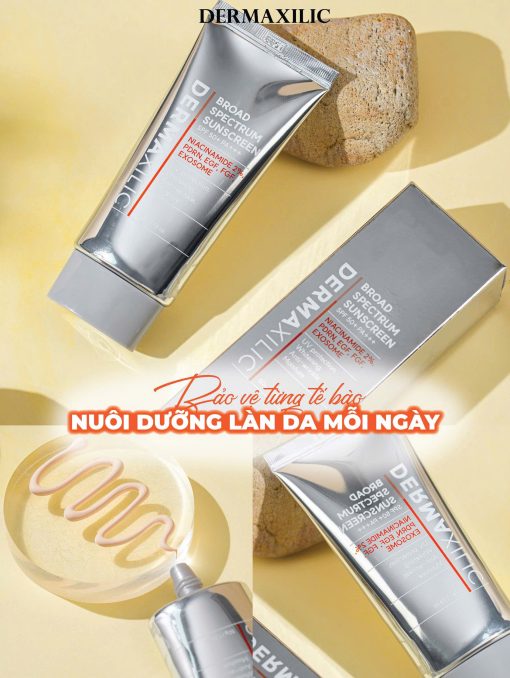 Kem Chống Nắng Dermaxilic Broad Spectrum SPF50+/PA+++ - Hình ảnh 3