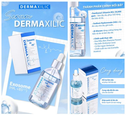 Serum Dermaxilic HA B5 Plus Exosome - Hình ảnh 2