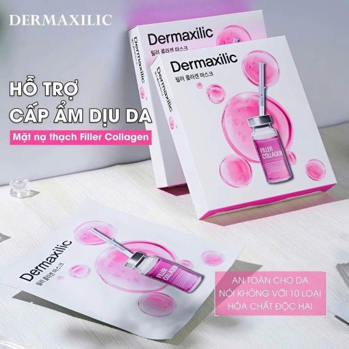 Mặt nạ thạch Dermaxilic Filler Collagen Mask - Hình ảnh 2