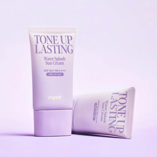 Kem chống nắng nâng tone, hiệu chỉnh da Espoir Water Splash Tone Up Lasting Sun Cream SPF50+ PA++++ 50ml - Hình ảnh 4