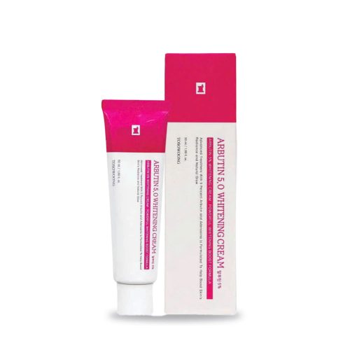 KEM DƯỠNG ARBUTIN MỜ NÁM DƯỠNG TRẮNG 5.0 WHITENING CREAM TOSOWOONG 50ML
