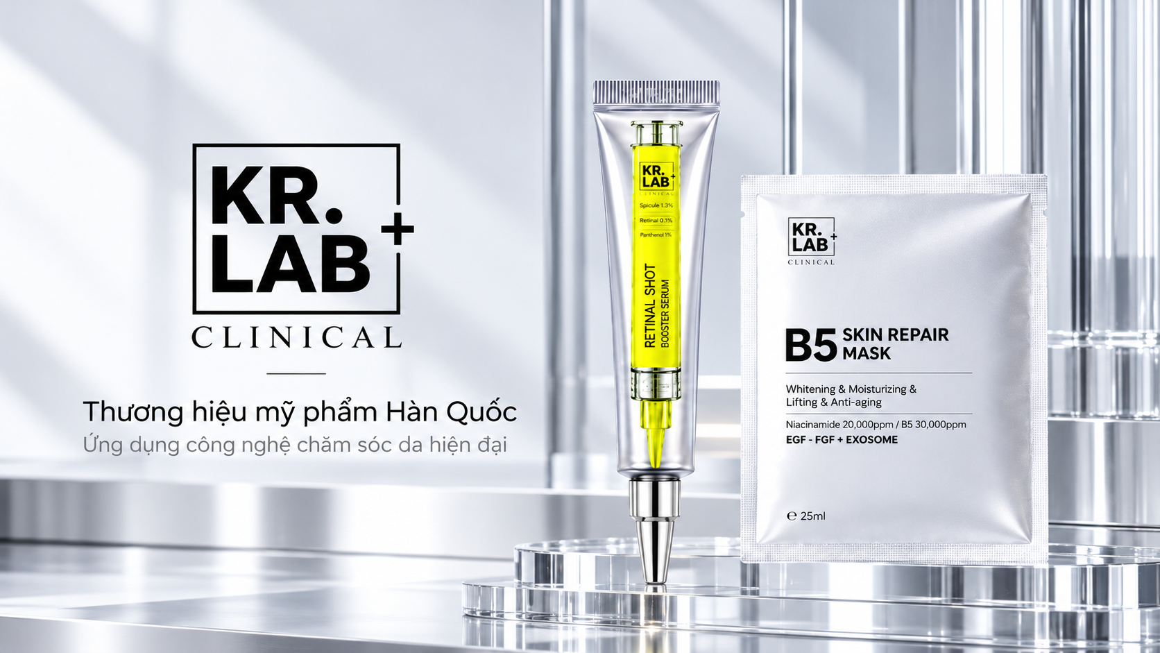 KR.LAB – Thương Hiệu Mỹ Phẩm Hàn Quốc Ứng Dụng Công Nghệ Chăm Sóc Da Hiện Đại