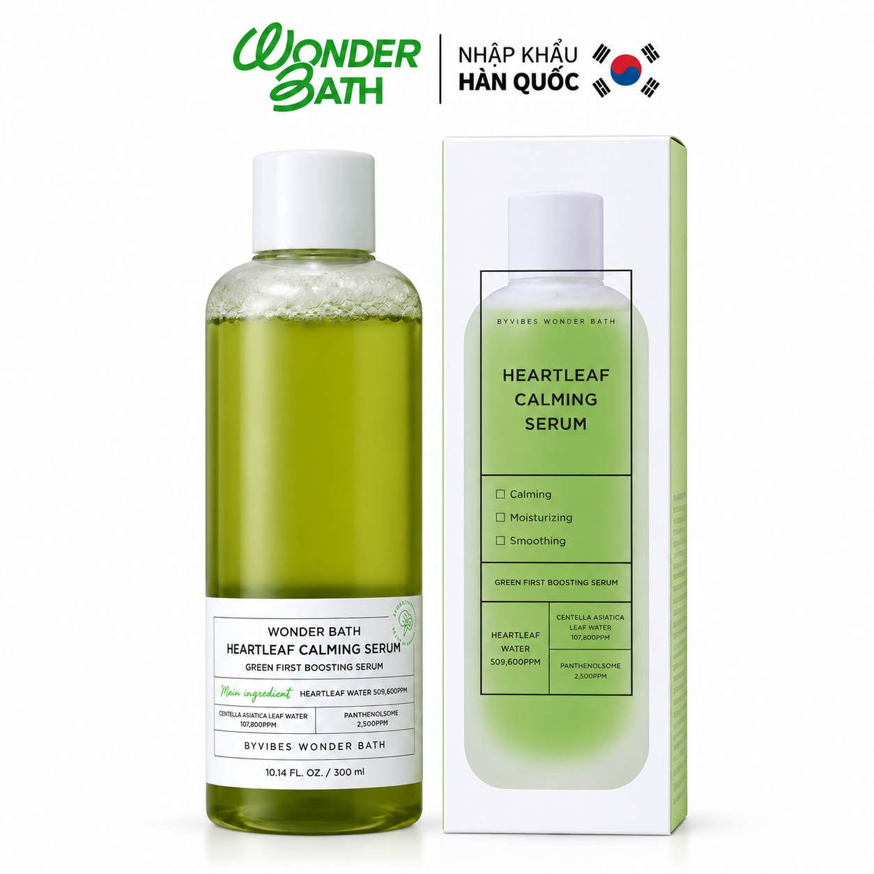 Wonder Bath Heartleaf Calming Serum 300ml