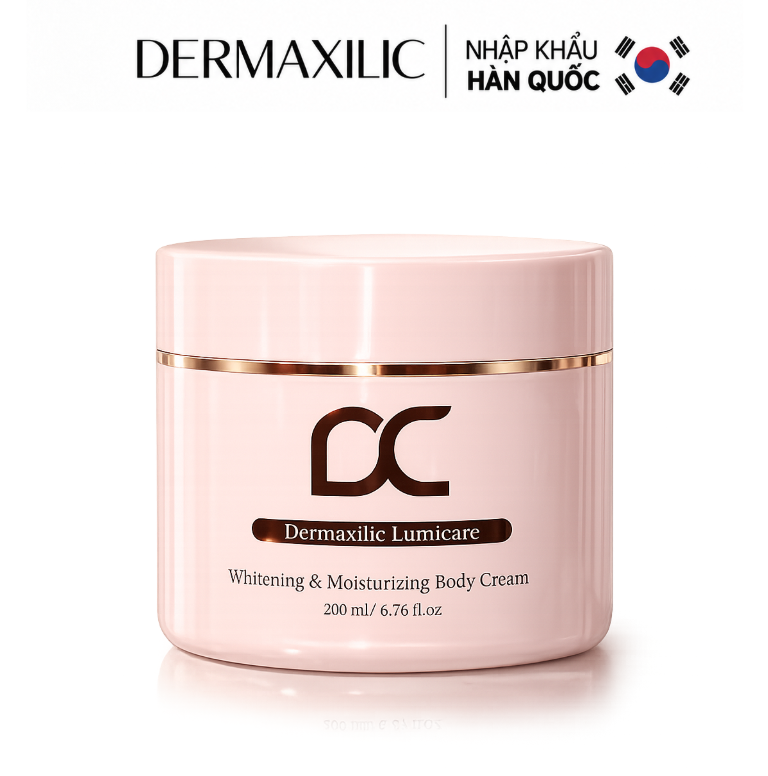 Kem Dưỡng Trắng Da Nâng Tone BODY DERMAXILIC 200GR